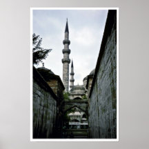 Alley Leading To Suleyman's Library, Suleymaniye C Print