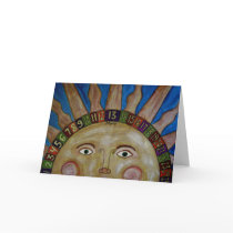 Alleyway Board Game-Greeting Card