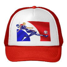 Allez Les Bleus French Football Volley gifts Hats