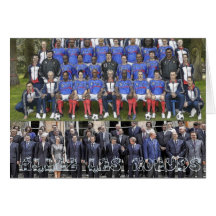 ALLEZ LES NOEUDS (BLEUS?) GREETING CARD