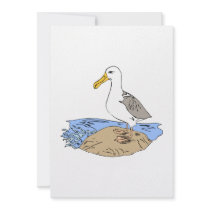 Allie Albatross Personalized Invite