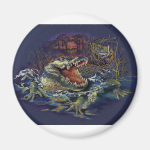 Alligator Adventures Magnet