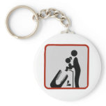 Alligator Feeding Time Key Chains