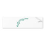 Alligator Gar Fish Bumper Sticker