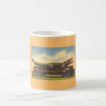 Alligator on a Train Coffee Mugs