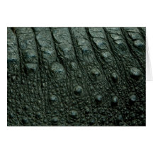 Alligator Print Greeting Cards