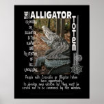 ALLIGATOR TOTEM POSTER