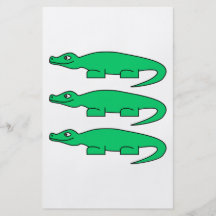 Alligators. Custom Flyer