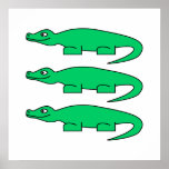 Alligators. Poster