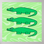 Alligators. Posters