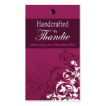 Allure Gift Tag Business Card "Handcrafted by..."