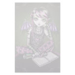 "Ally" Emo School Girl Fairy Art Stationery