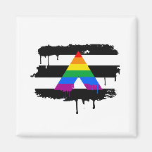 ALLY FLAG DRIPPING MAGNET