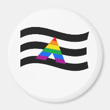 ALLY FLAG WAVING MAGNETS
