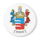 Almade Family Hungarian Coat of Arms Refrigerator Magnet