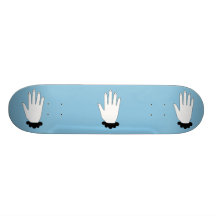 Almatret, Spain flag Skateboard Deck