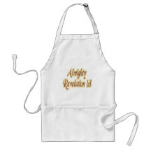Almighty Revelation 1:8 Apron