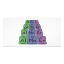 Almner-Al-Mn-Er-Aluminium-Manganese-Erbium Customized Photo Card