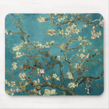 Almond Branches in Bloom Mousepads