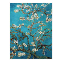 Almond Branches in Bloom, San Remy, c.1890 Post Cards