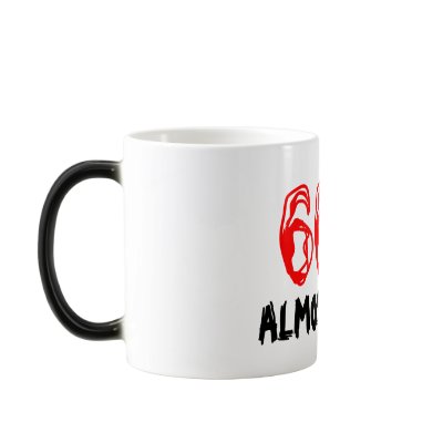 ALMOST EVIL COFFEE MUG by GLASSKULL