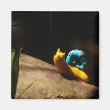 Almost night fridge magnet