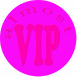 ALMOST VIP PHOTO CUTOUT