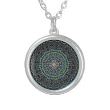 Aloe Vera Mandala Necklace