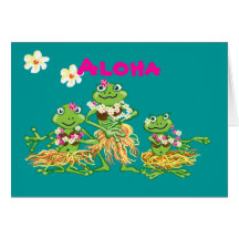 Aloha - Birthday card