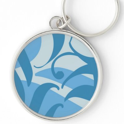 Aloha Blue ❀ splash, template pretty keychain! by JayneLogan