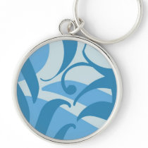 Aloha Blue ❀ splash, template pretty keychain!