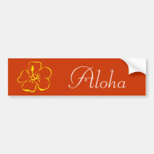 Aloha_Bumper Sticker