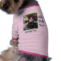 Aloha Dolly Tour 2009 Dog T Shirt