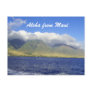Aloha from Maui Post Card