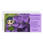 Aloha Honeys Luau Invite Photo Card
