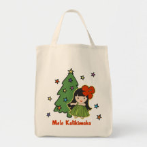 "Aloha Honeys" Xmas Tote Tote Bag