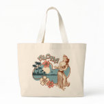 Aloha Hula Girl Tote Bag