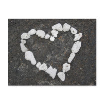 Aloha * Love * Coral Heart - Customizable! Postcard