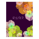 Aloha/ Luau RSVP postcards, for 5x7 invites