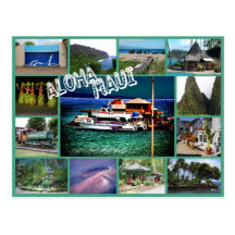 Aloha Maui Post Cards