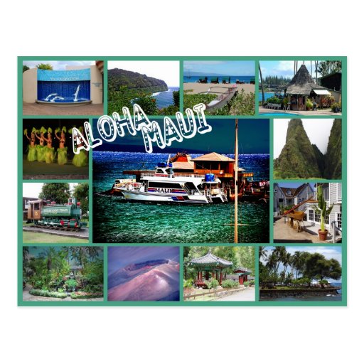 Aloha Maui Post Cards