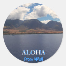 Aloha Maui Stickers