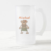 Aloha Monkey Mugs