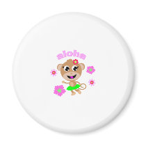 aloha monkey screen. magnet