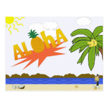 ALOHA Postcard