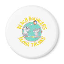 Aloha Trunks Beach Bouncers Magnets