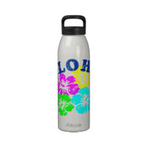 Aloha Vintage Reusable Water Bottles