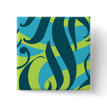 Aloha You, lime aqua splash, template Pin
