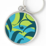 Aloha You, lime aqua splash, template keychains