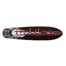Along came a spider custom skate board